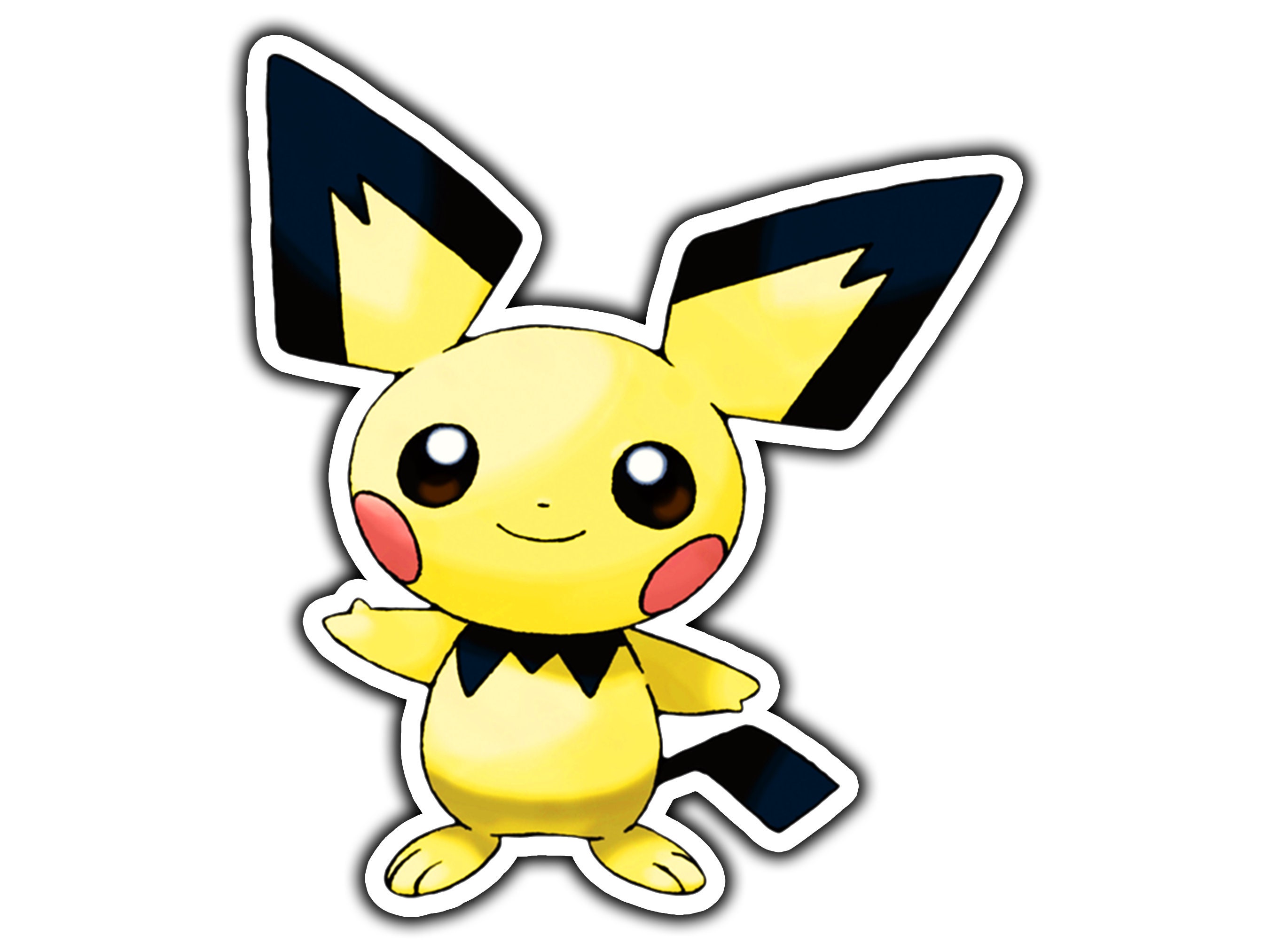 ZECATL CHANGHUI Pokemon Stickers 100pcs Pikachu Cool Autocollants