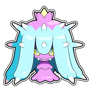 Mareanie Cute Anime Sticker | Waterproof Vinyl Decal for Laptop, Water Bottle, Car, Gamer Gift