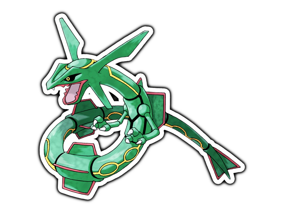 Rayquaza Corrupted Sticker - Rayquaza Corrupted - Discover & Share