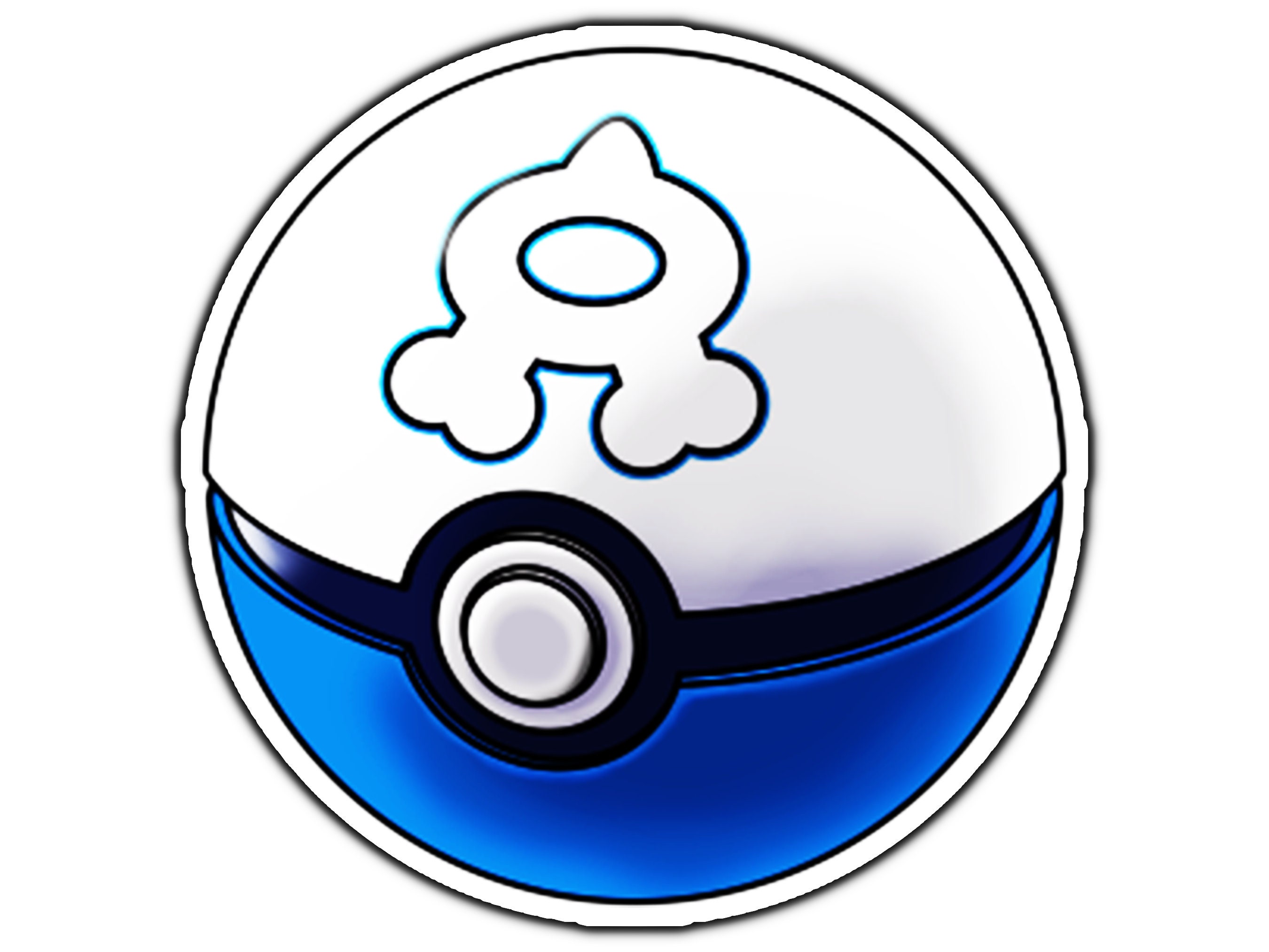 3.5 Pokémon Poké Ball Icon Symbol Vinyl Decal Art for Cars