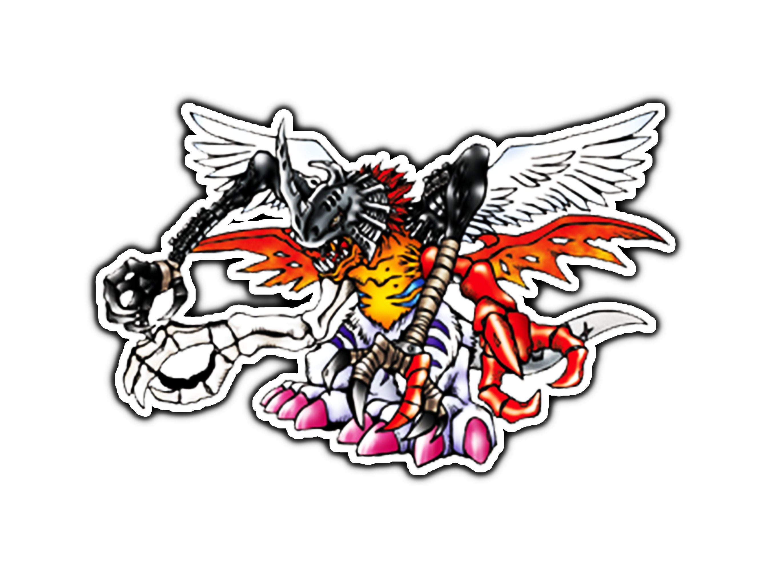 Dha Sticker Chimairamon Anime Sticker | Waterproof Vinyl Decal for Laptop, Water ...