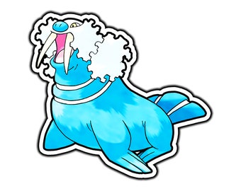 Walrein Cute Anime Sticker | Waterproof Vinyl Decal for Laptop, Water Bottle, Car, Gamer Gift