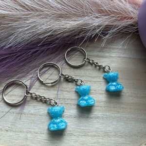 Light Blue Glittered Gummy Bear! Ready to Ship!