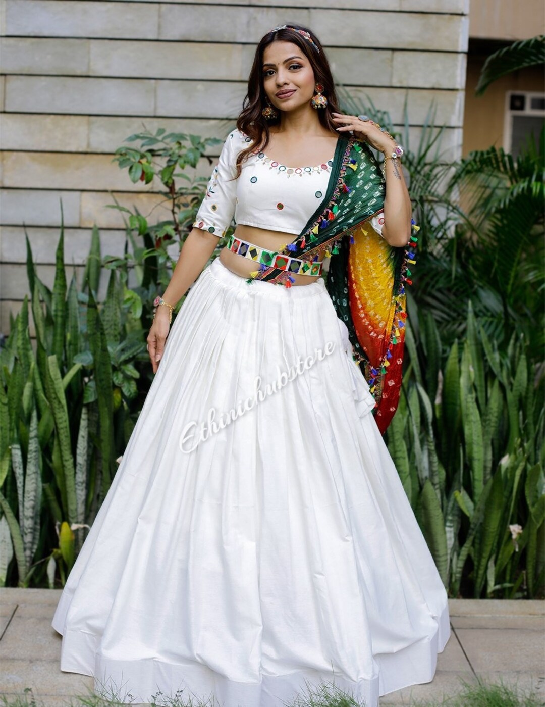White Lehenga Choli for Women Indian Wedding Wear Lehenga - Etsy Finland