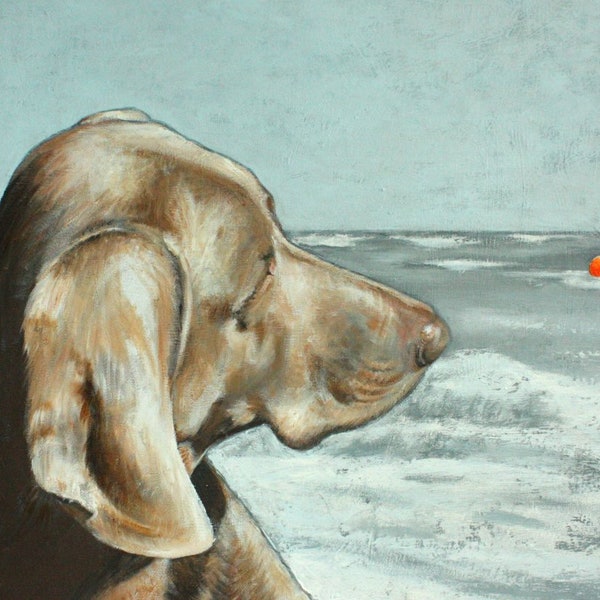 Kunstdruck "Seehund"