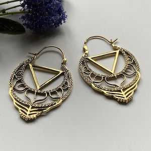 Grateful Dead Hoops Stealie Earrings Grateful Dead Earrings Gratefuldead Bolt Dancing Bears Hippie Hoop Earrings Festival Statement Hoops