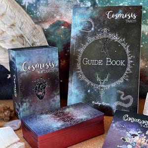 Cosmosis Tarot • Intuitive Tarot Deck • Guidebook and Box