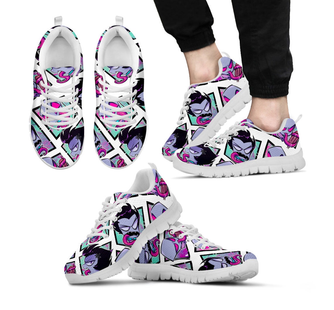 Gaz Custom Sneaker Gir Shoes Invader Zim Sneaker Zim