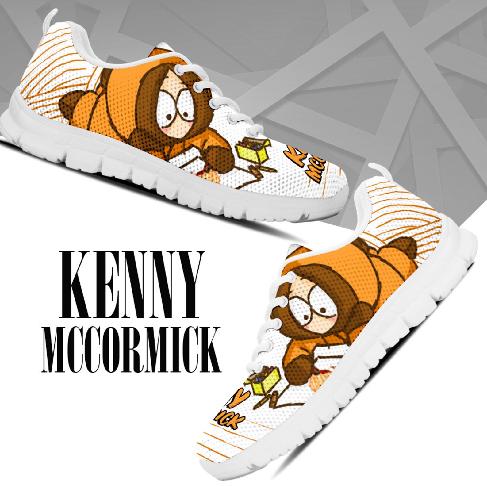Kenny McCormick Custom Sneaker Eric Cartman Shoes Stan Marsh | Etsy