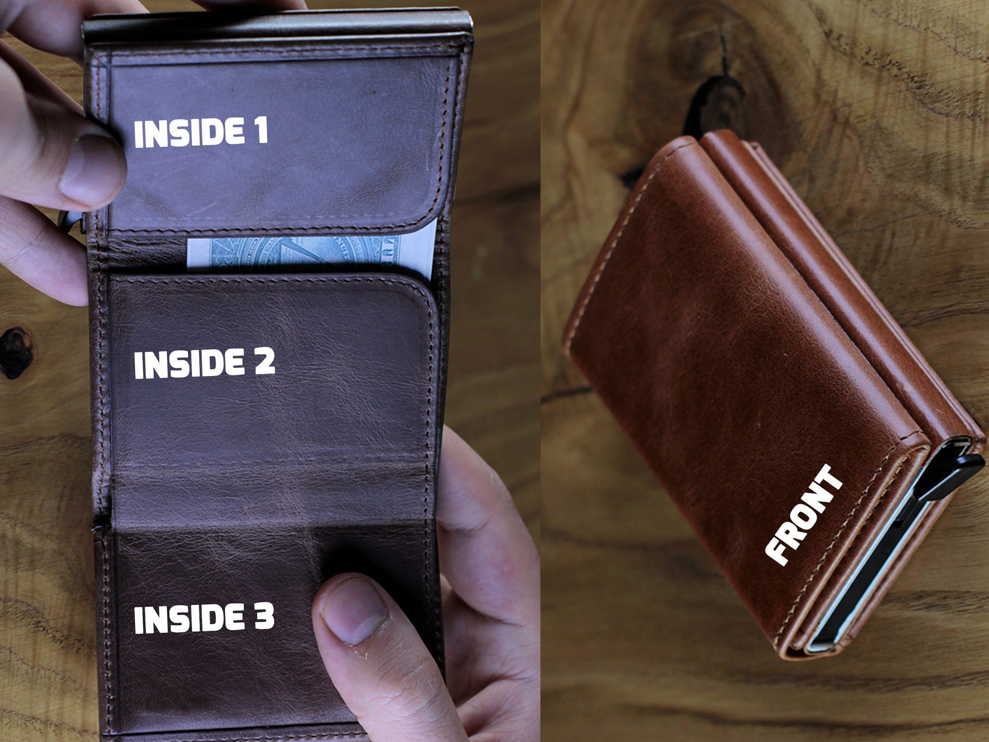 Best Minimalist Wallet Bifold Wallet Men's Etsy