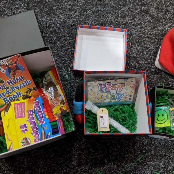 Vorgefüllte personalisierte Weihnachten stapelbare Geschenk-Boxen