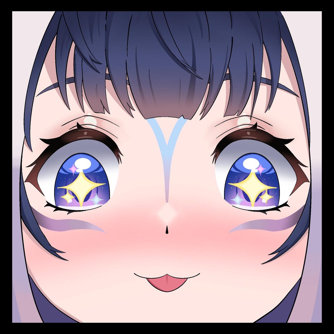 Indie Vtubers Chibidoki, Onigiri, Fillian, Neuro-sama, Nimi Stickers ...