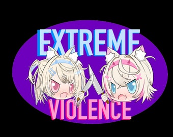 Hololive fuwamoco advent stickers hololive en extreme violence!!!