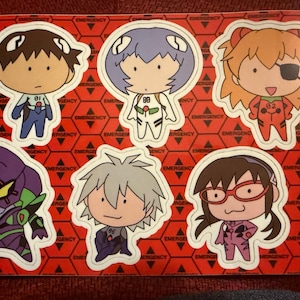 Evangelion stickers