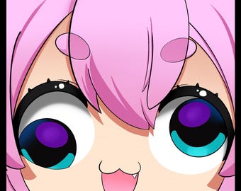 indie vtubers chibidoki, onigiri, fillian, Neuro-sama, nimi stickers Shylilly, and maid mint