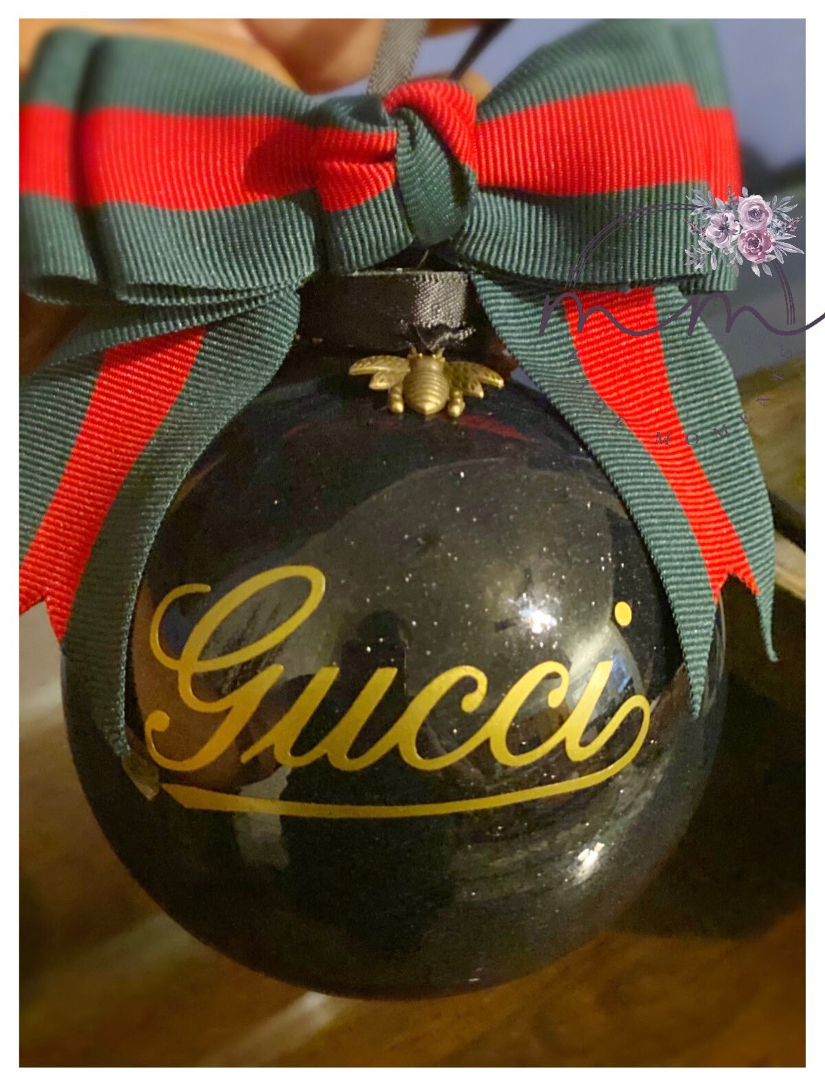 gucci christmas baubles