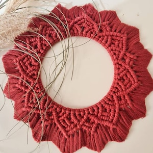 Macrame Mandala Wall Hanging Decor