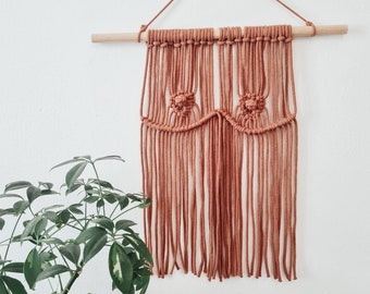 Personalized Macrame Feminist Boobies Wall Hanging, Gift Art Wall Hanging for Women Empowering