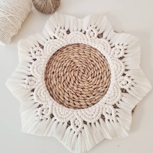 Boho Macrame Madala Wall Hanging