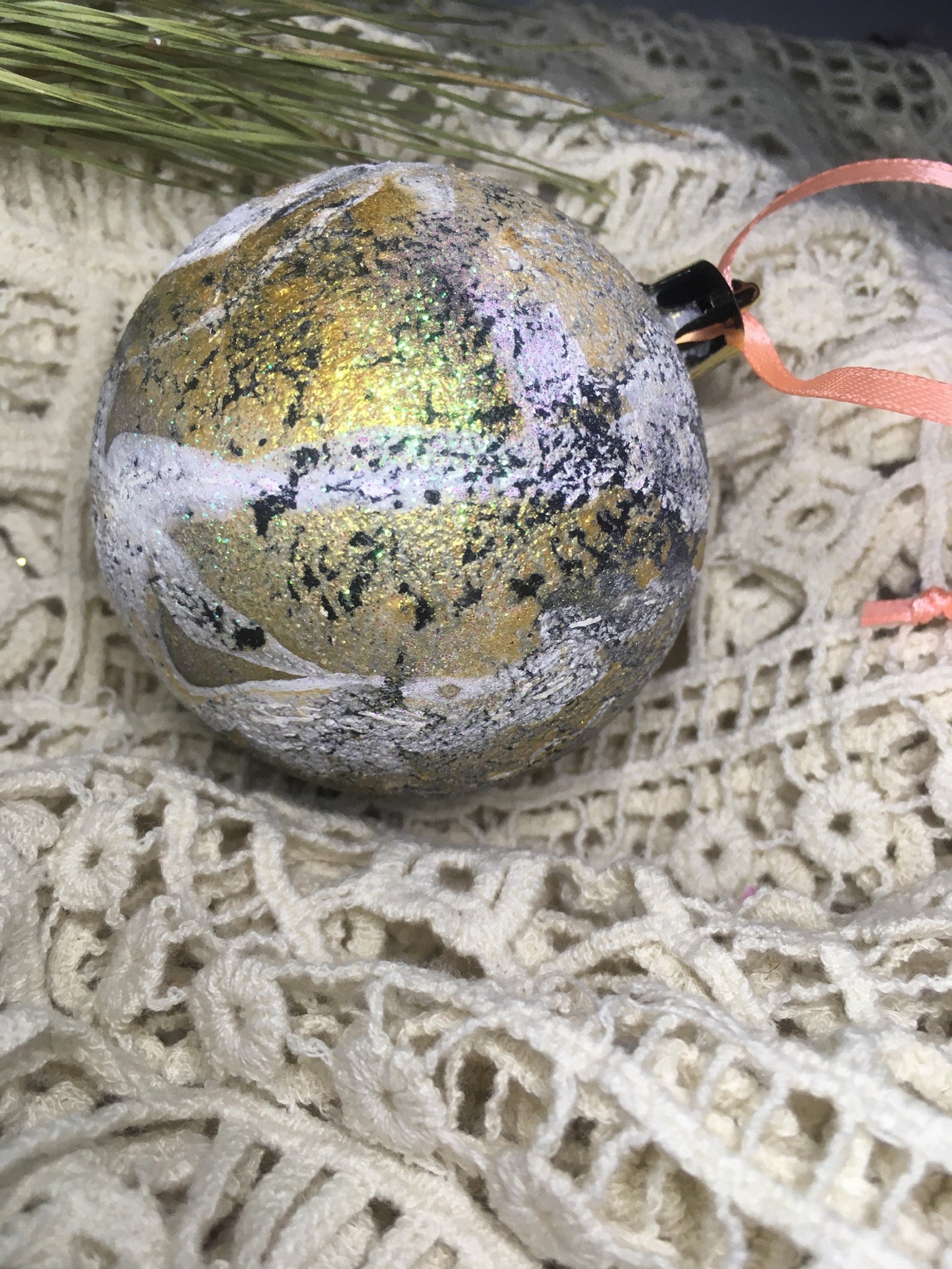 Magical Christmas Geode Ornament  Etsy