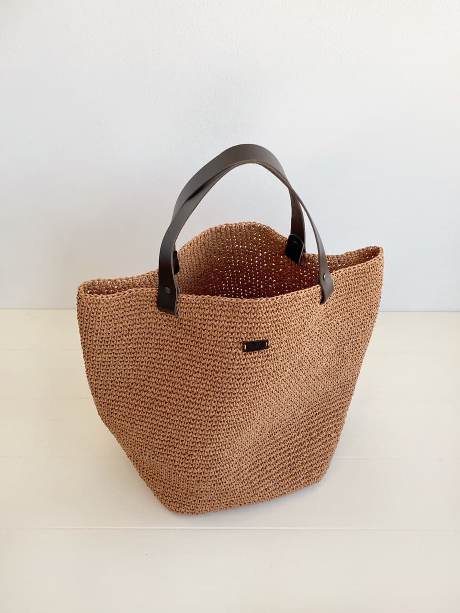 stylische strandtasche