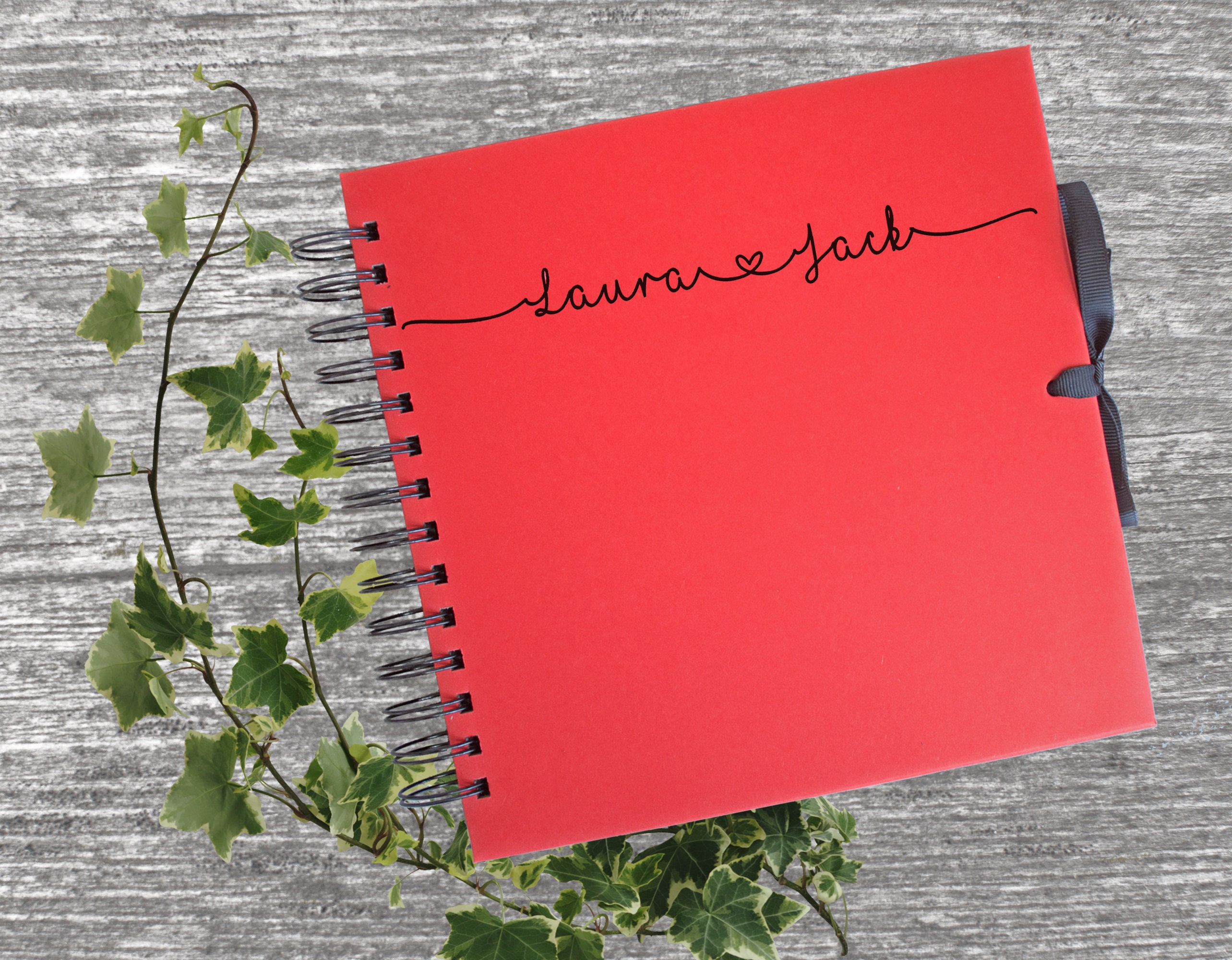 Couples Personalised Memory Book / Photo Album / Journal / Etsy