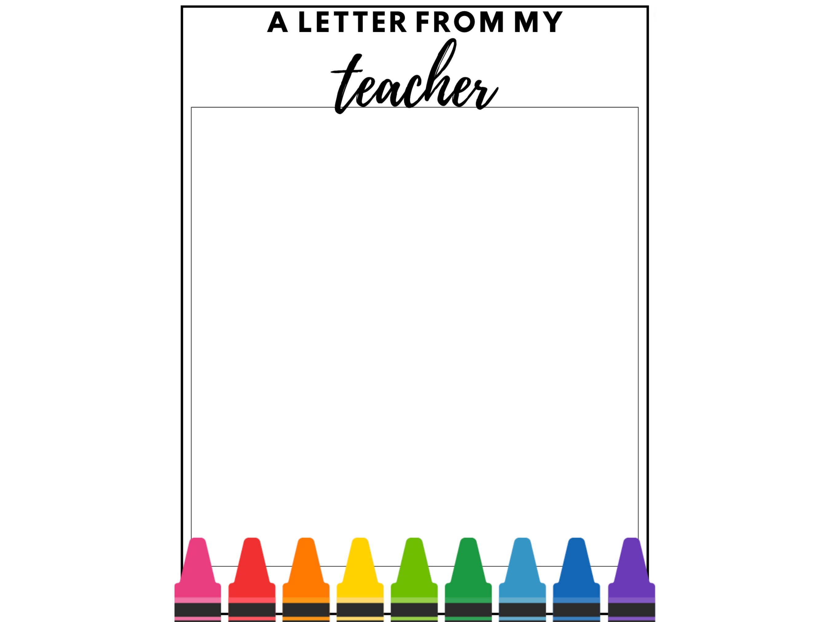 Editable Welcome Letter Template - Back to School - Google Slides ...