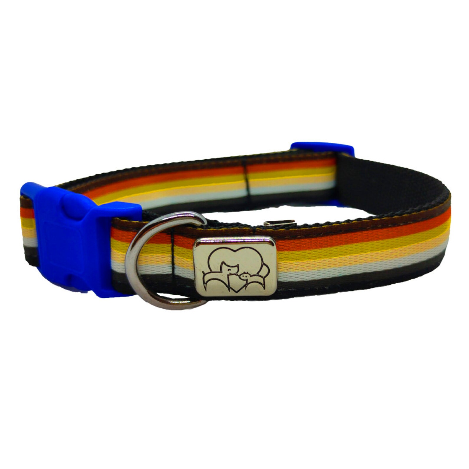 Lgtbi Flag Dog Collar Gay Rainbow. Size M. Etsy