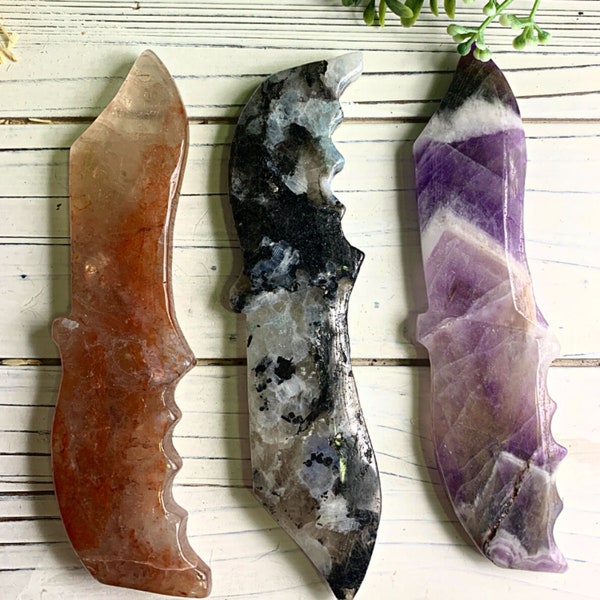 Crystal Dagger Etsy