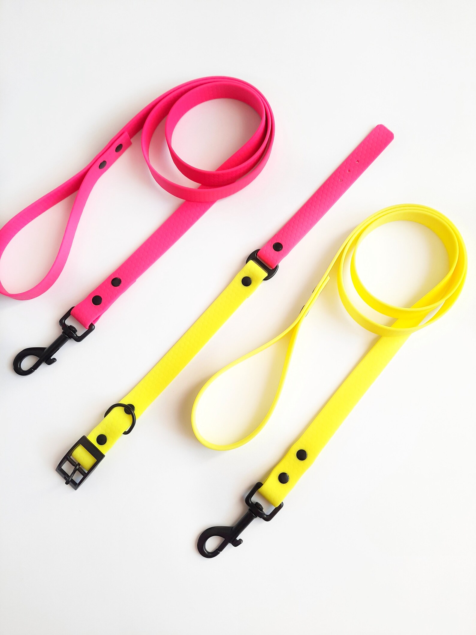 Biothane Yellow Dog Lead Dog Waterproof Leash Vegan Dog Lead Etsy