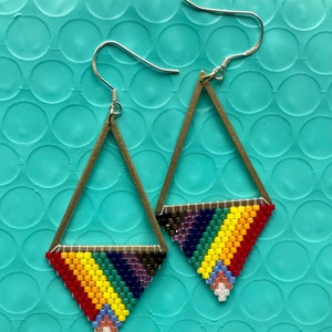 Trans Pride Triangle Drops