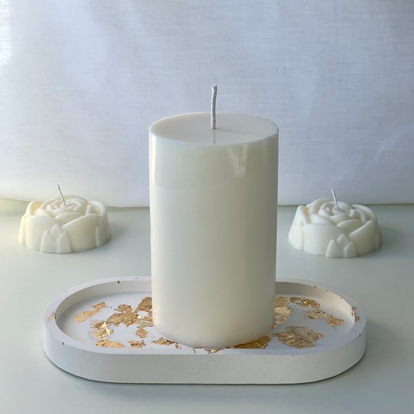 Soy Pillar Candles Etsy