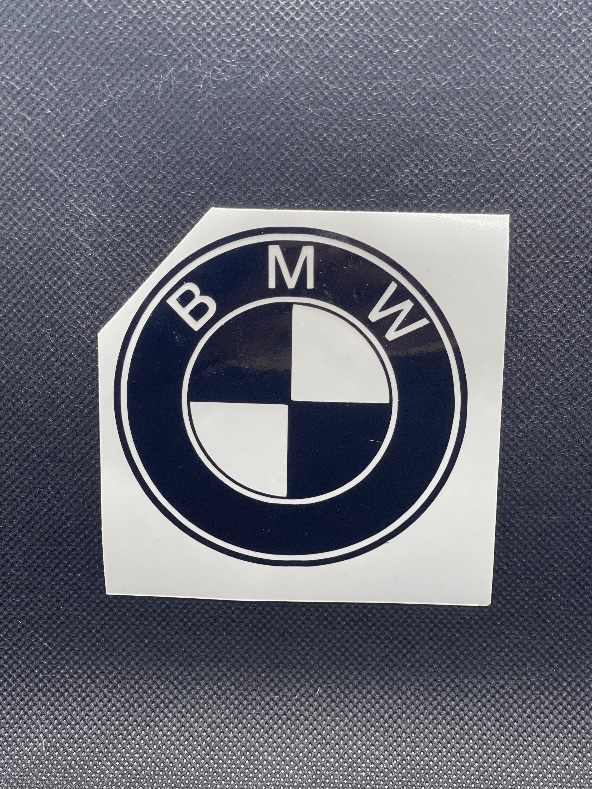 BMW Logo Car Decal Etsy