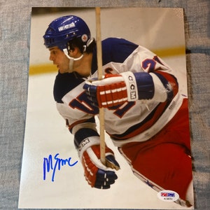 Mike Eruzione Signed USA Hockey 8x10 Photo Miracle On Ice 1980 Olympics JSA  COA