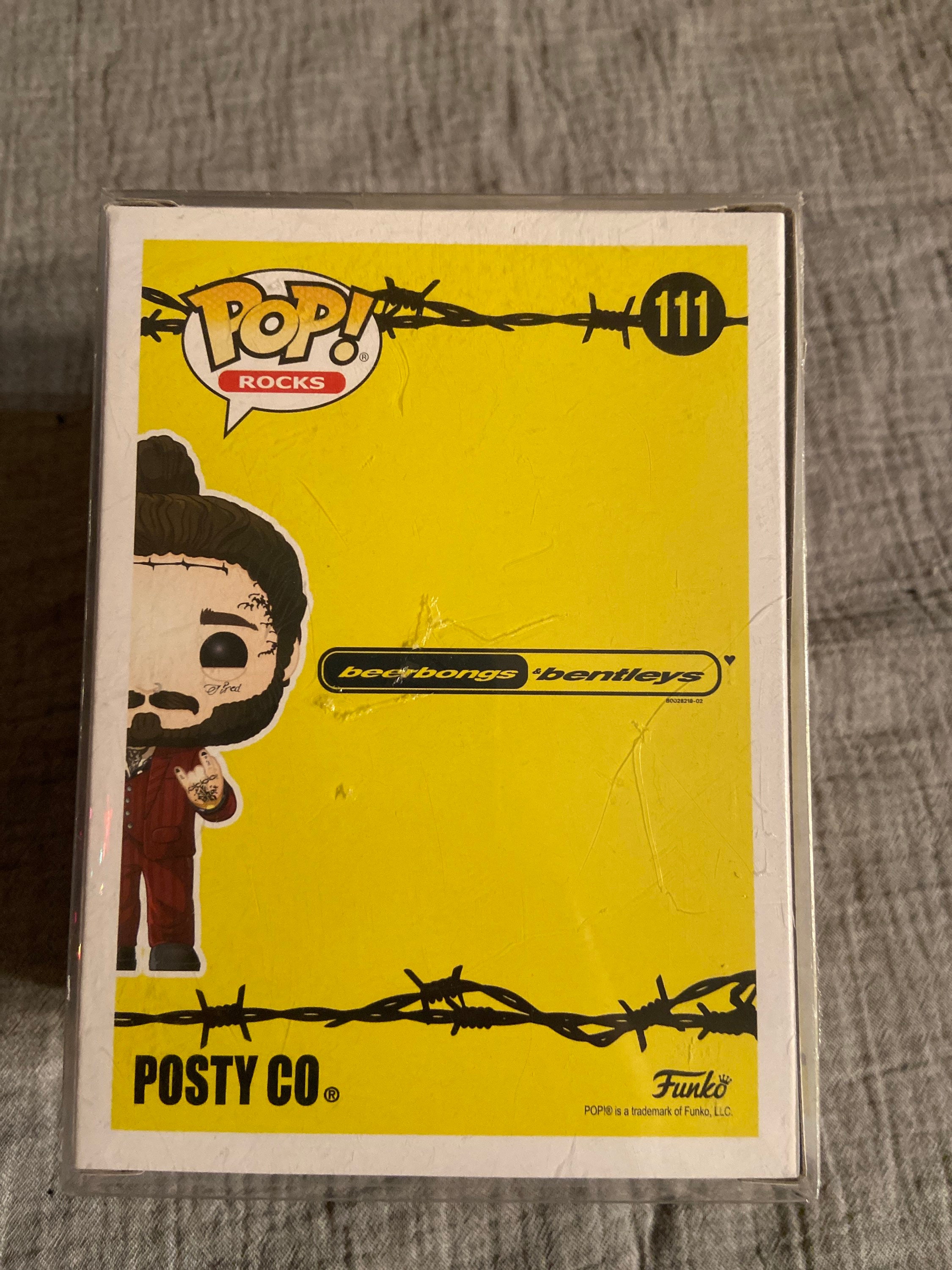 Post Malone Signed 111 Funko Pop With PSA Certification - Etsy