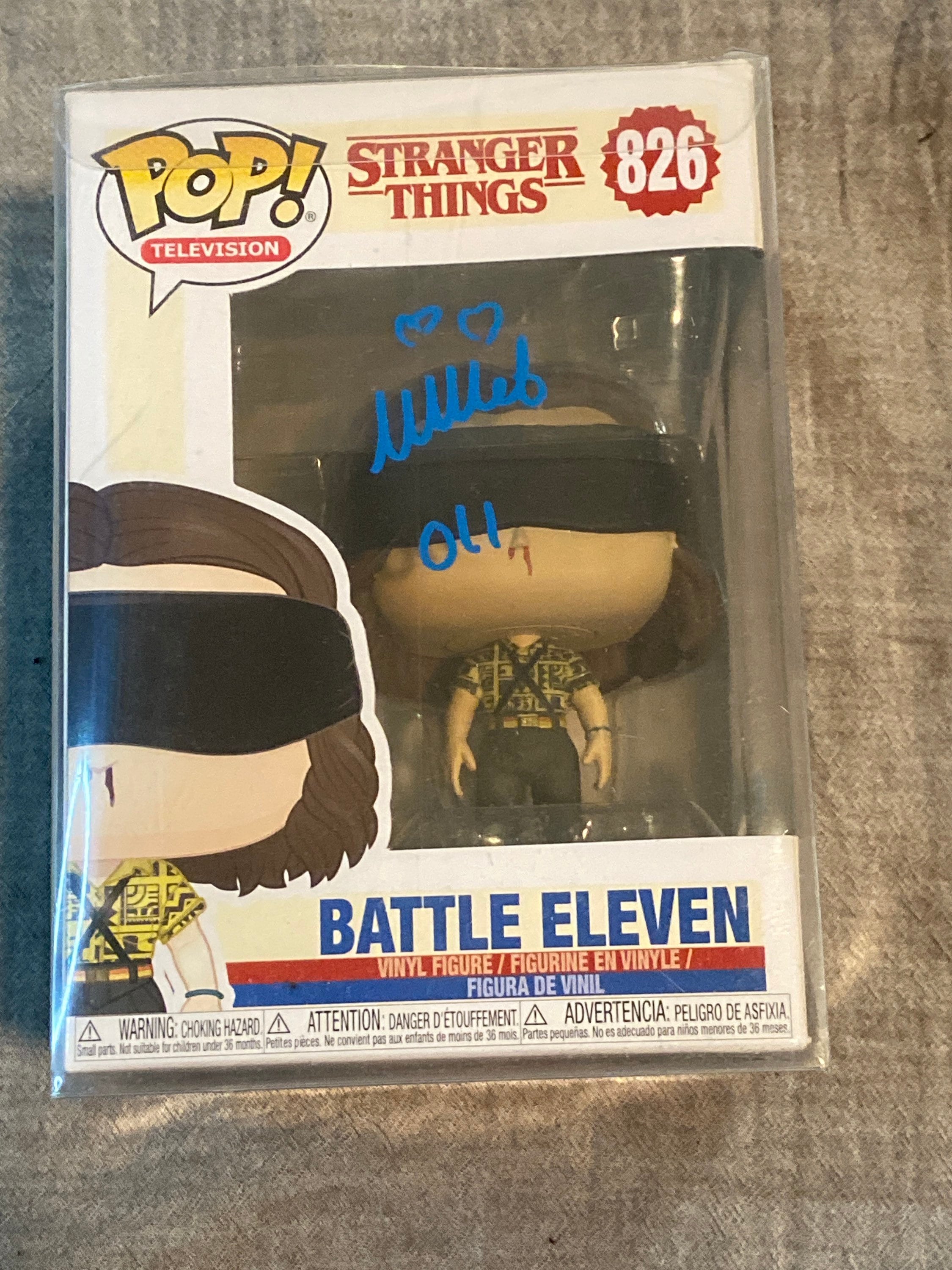 Millie Bobby Brown Signed Battle Eleven 