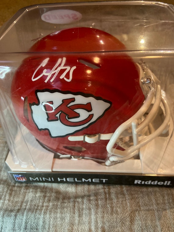 Clyde Edwards-helaire Signed Kansas City Chiefs Mini Helmet 