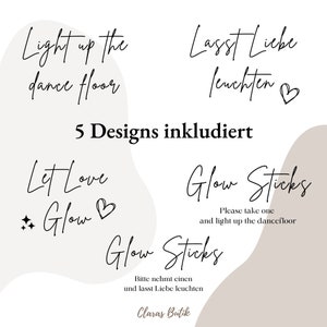 Light up the dancefloor - DIN A4 zum selber Drucken