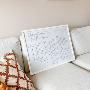 personalized wedding crossword puzzle image 8