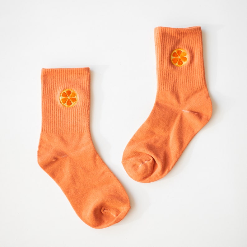 Obst Socken in 7 Farben 100% Baumwolle Bild 10