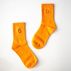 Obst Socken in 7 Farben 100% Baumwolle Bild 6