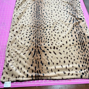 Fawn Minky Baby Blanket