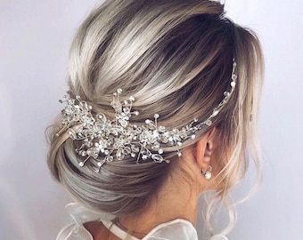 Wedding Hair Clip, Wedding Hair Accessories, Bridal Comb Crystal, Bridal Hair Comb, Hair Piece Bridesmaid Bridal Hair Accessories Hair Piece