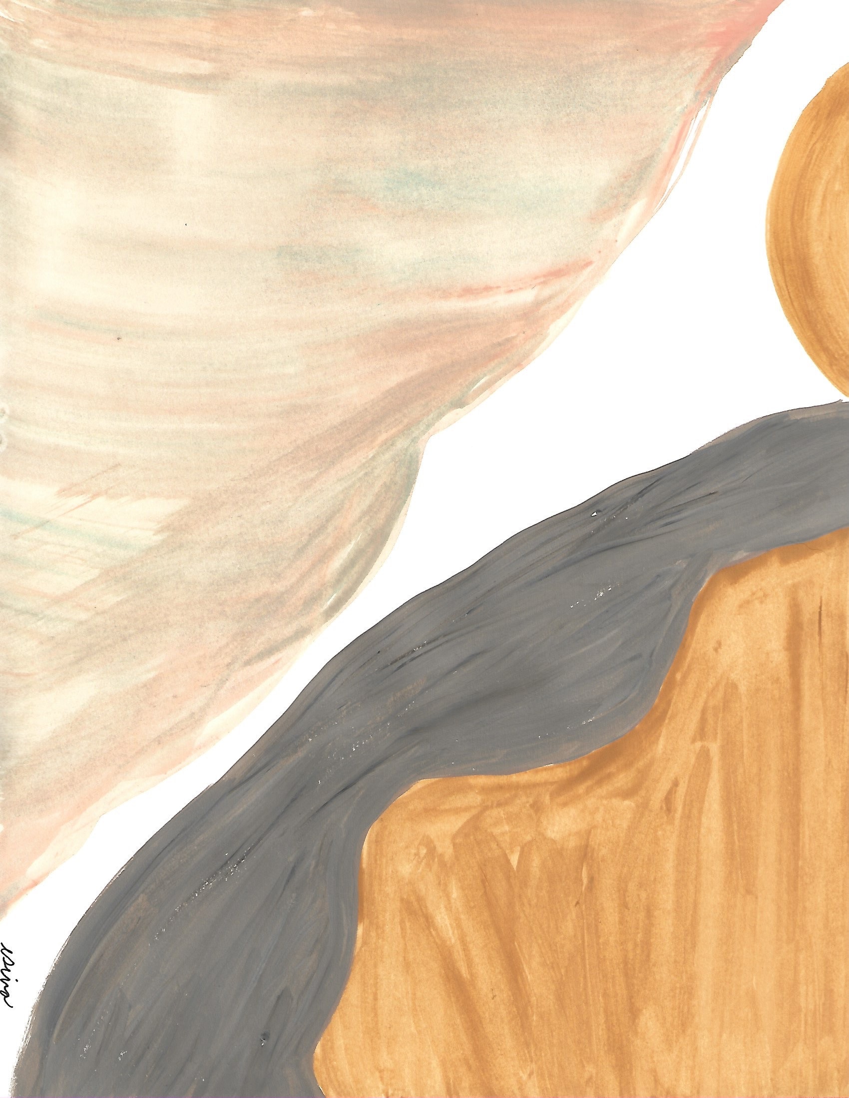 Earth Tone Abstract Wall Art // DIGITAL DOWNLOAD - Etsy UK