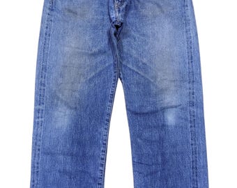 W33x47 Vintage Levi's 502 Big E Redline Made in JAPAN - Etsy