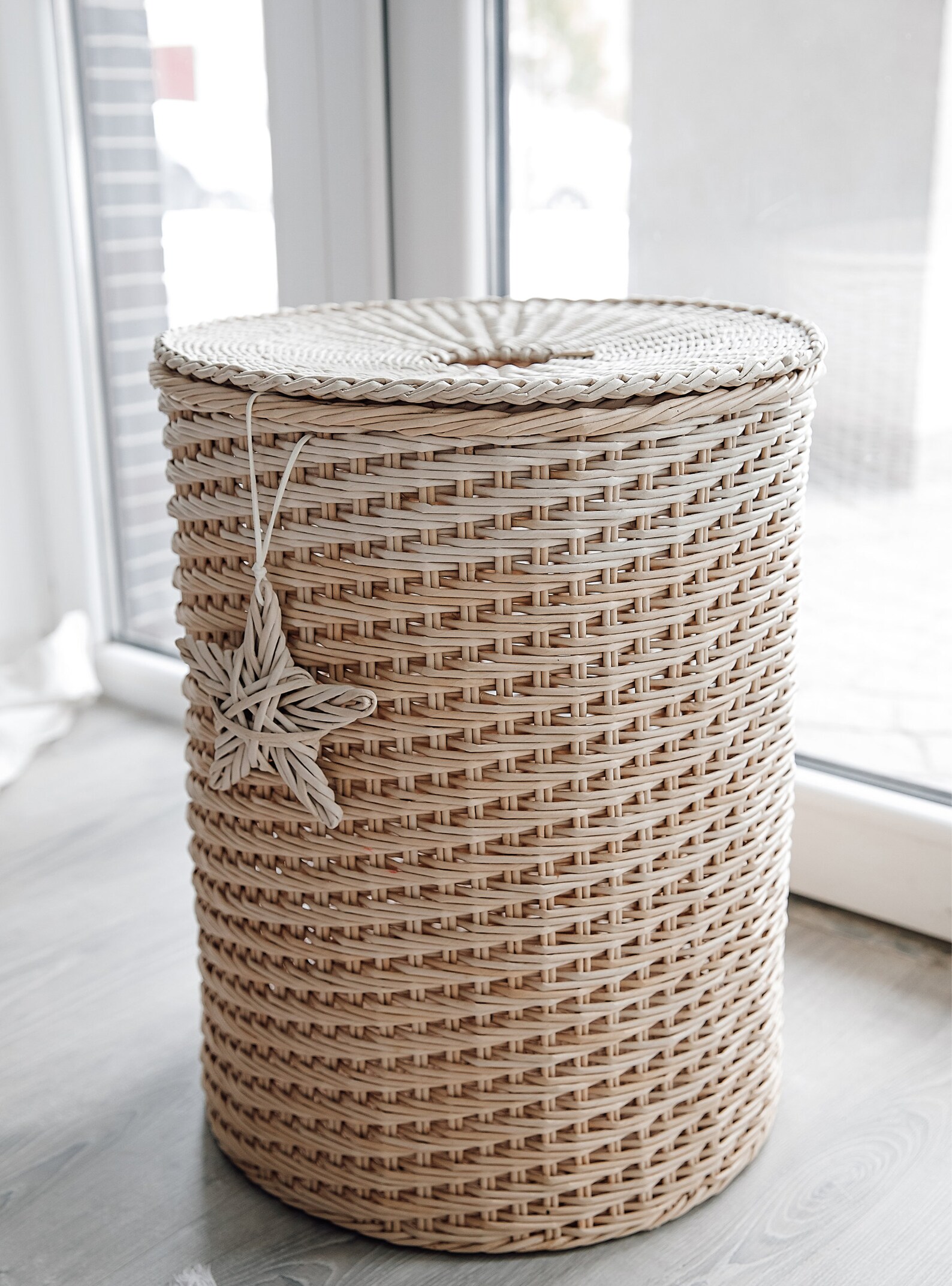 Wäschekorb Gewebter Wäschekorbhalter Geschenk Muttertag | Etsy