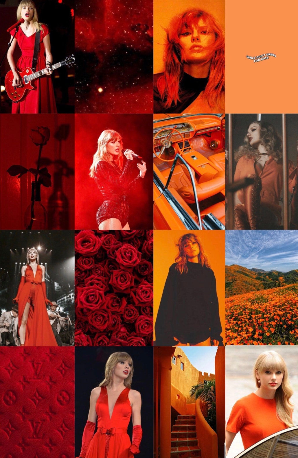 Taylor Swift 120 Digital Rainbow Prints for Photo Wall | Etsy UK