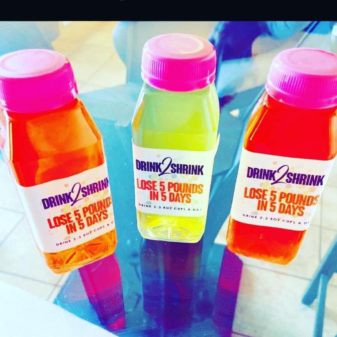 Sale 1 Week Supply Drink 2 Shrink Weight Loss Detox Juice
