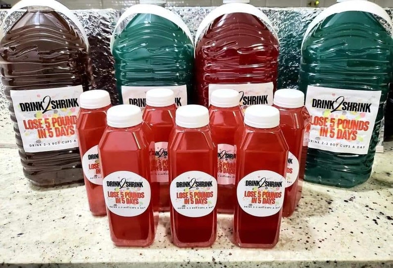 Sale 1 Week Supply Drink 2 Shrink Weight Loss Detox Juice