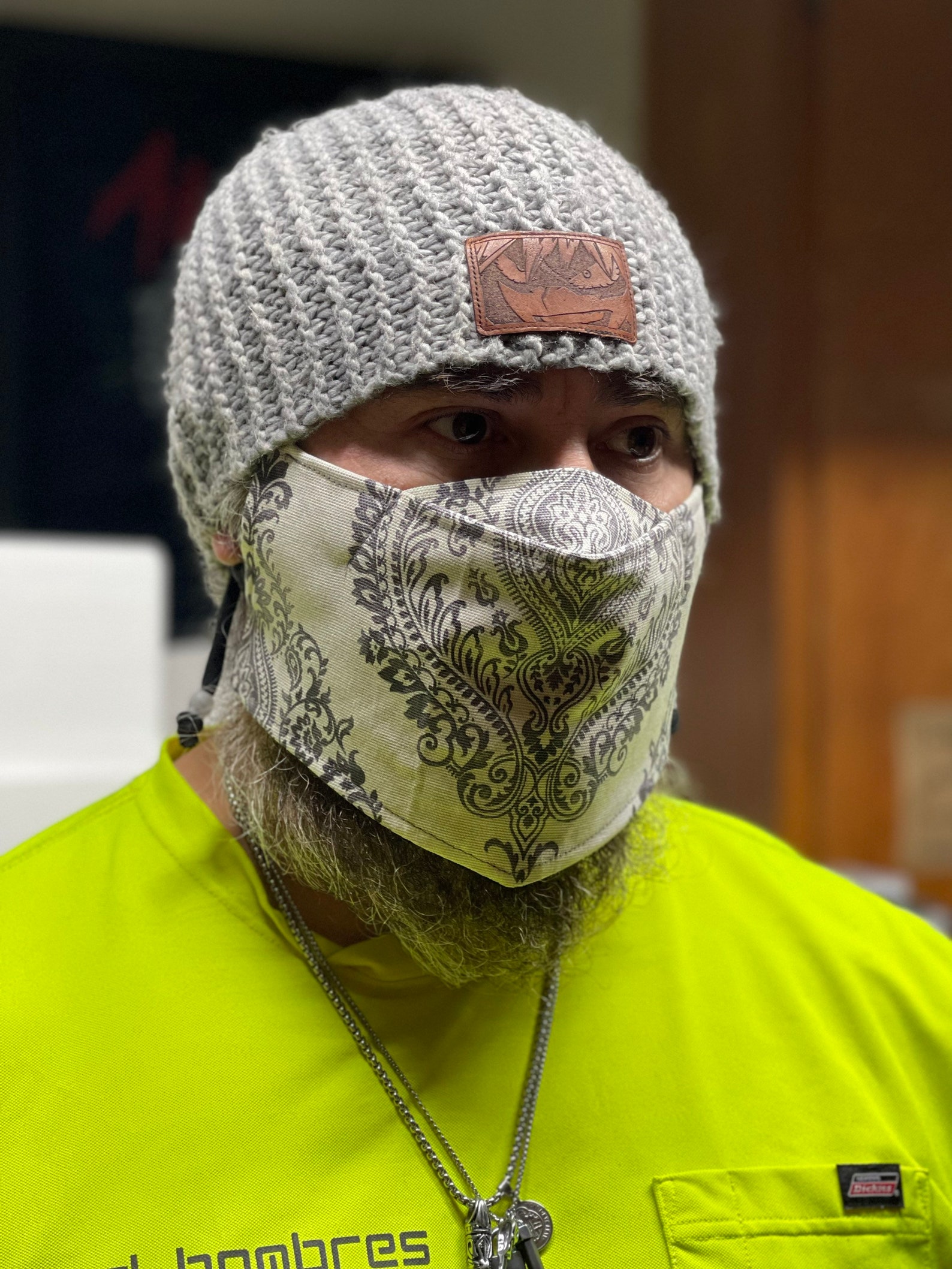 Máscara para barbas máscara de doble capa para barba Etsy